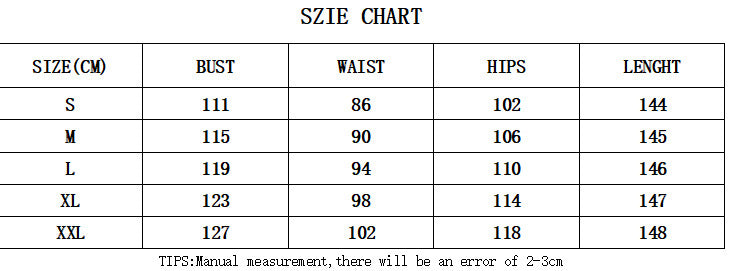 Loose Slim Waist Casual Side Slit Summer Long Dress 9