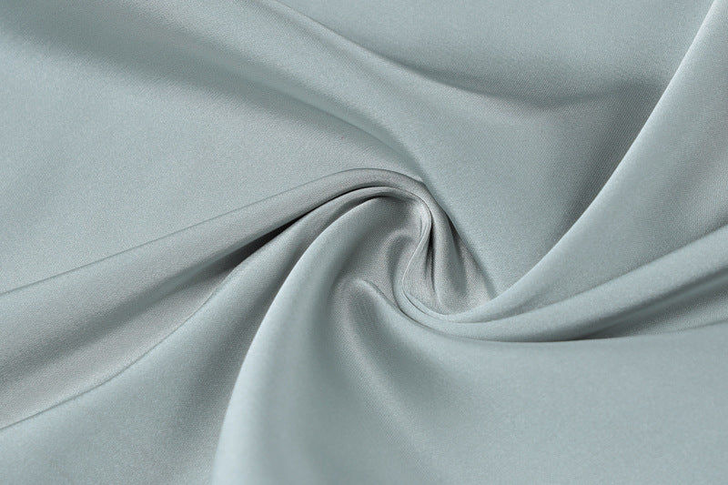 Women's Summer Solid Color Halter Neck Fashion Two-Piece Skirt Set 15