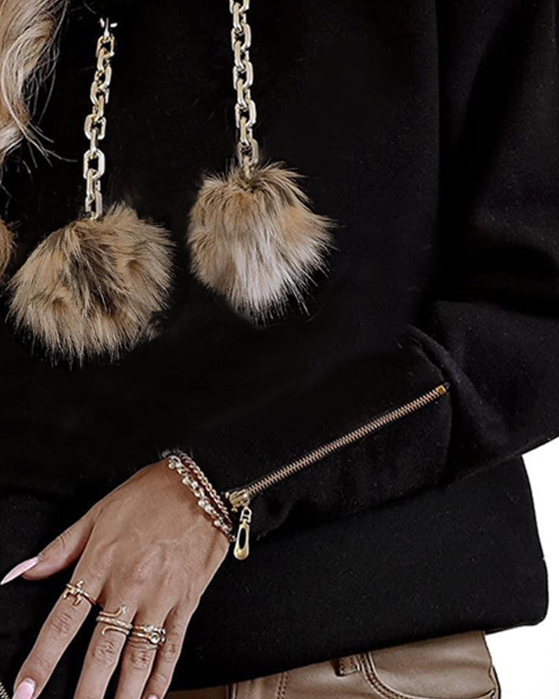 Women V Neck Long Sleeve Top 5