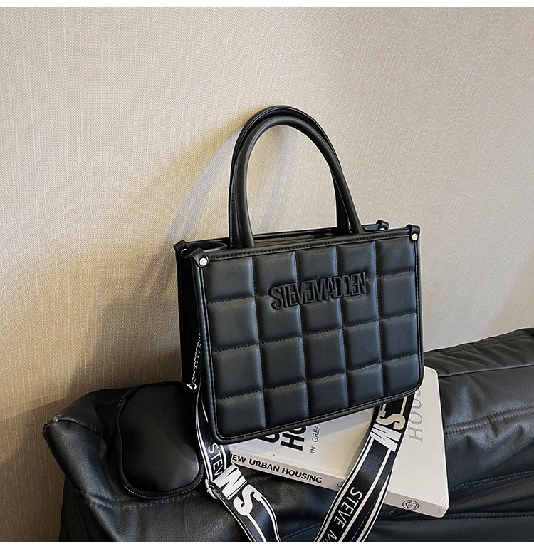 Women embroidered thread versatile popular handheld crossbody tote bag 21