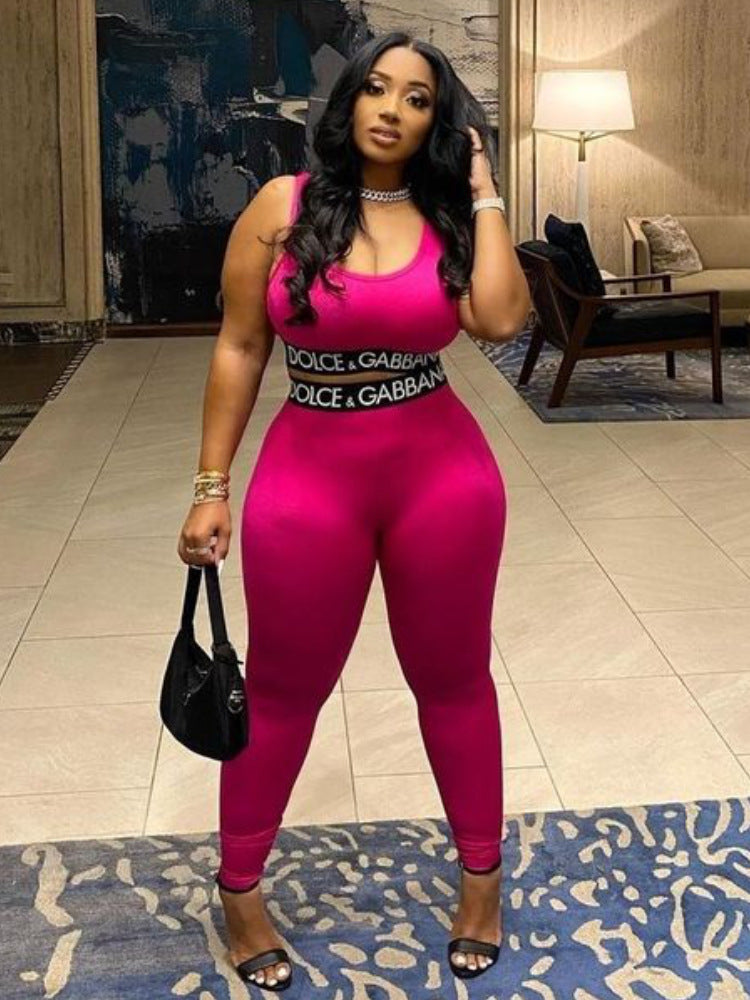 Sports Yoga Stretch Fashion Print Casual Ladies Tight Pants 4