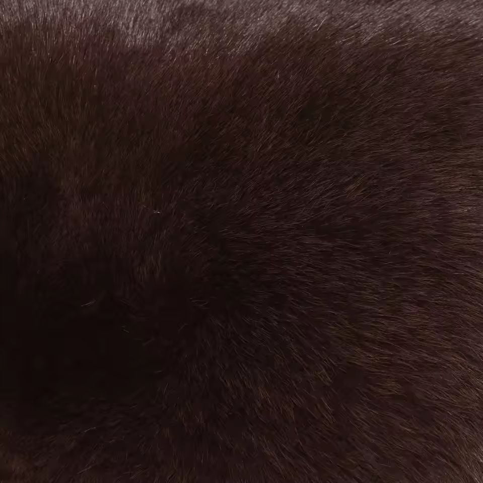 Faux Fur Coat Fox Fur Short Patchwork Winter Warm Top Jacket 5