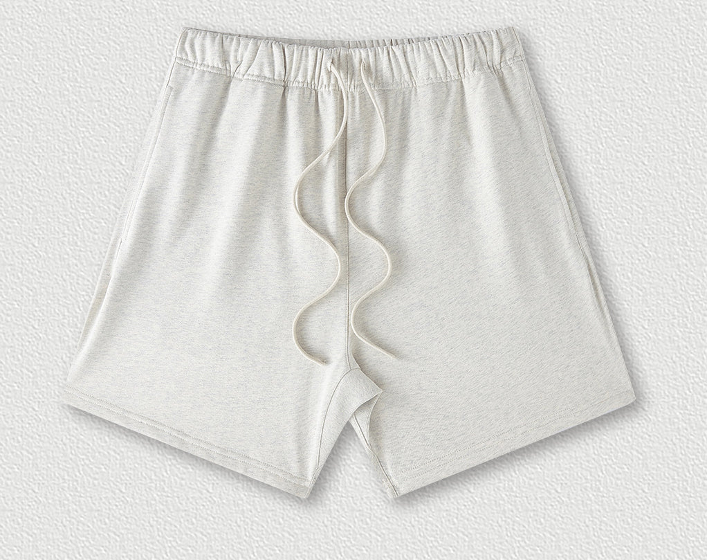 Summer Men's Solid Color Trendy Loose Casual Knee-Length Sports Shorts 3