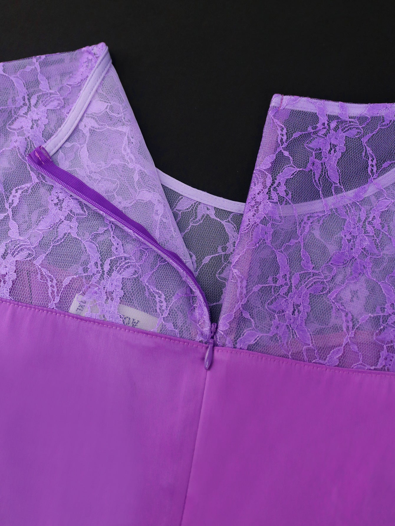 Bell Bottom Sleeve Lace Patchwork Fishtail Formal Party Dress 14