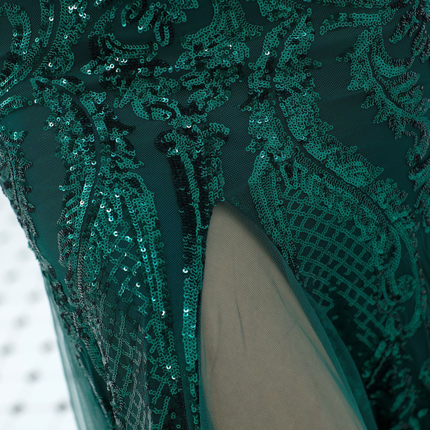 Red Sequin Strap Bride Fishtail Long Summer Formal Party Evening Dress 14