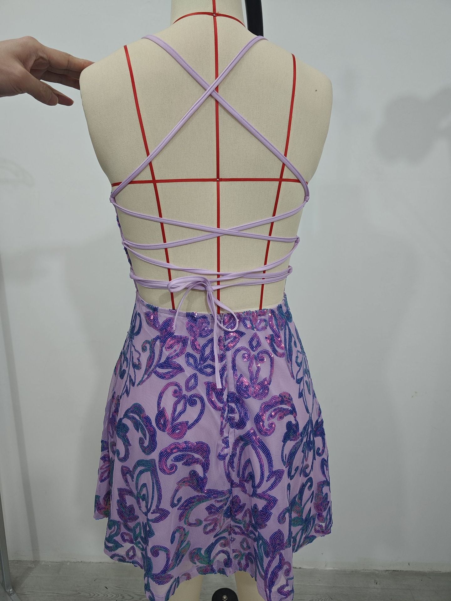 Women Spring and Summer Sleeveless Suspender Sexy Formal Party Dress 7