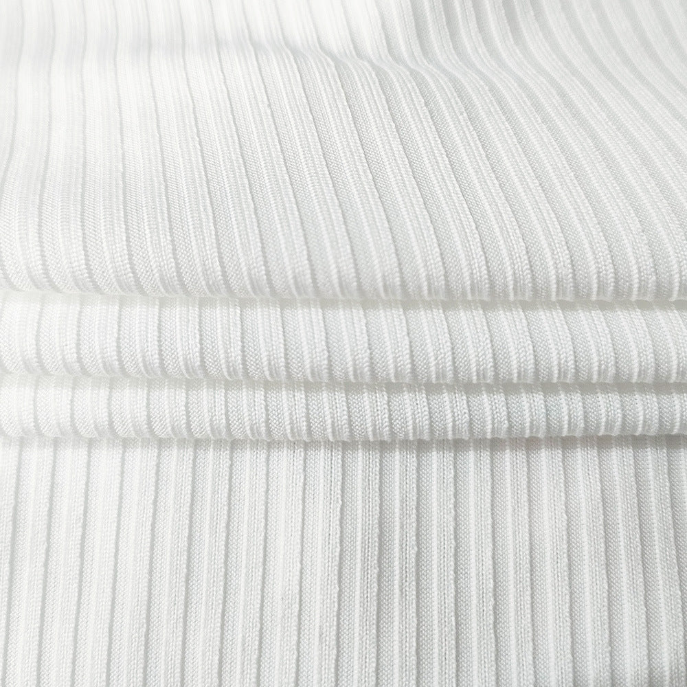 Plus Size Women summer white half-open collar long-sleeved dress 8