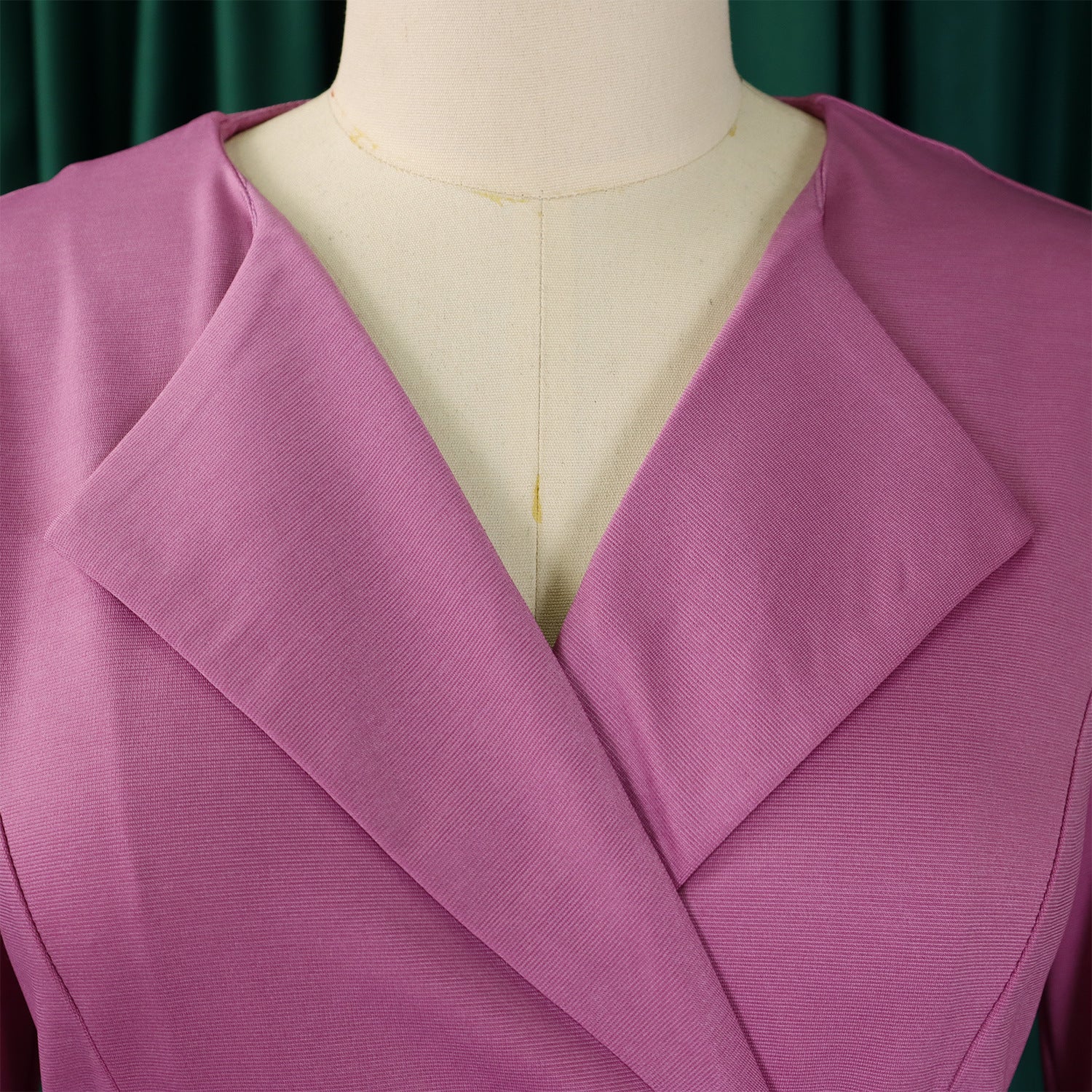 Women's Autumn Winter Fashion V-Neck Solid Color High Waist African Dress 19