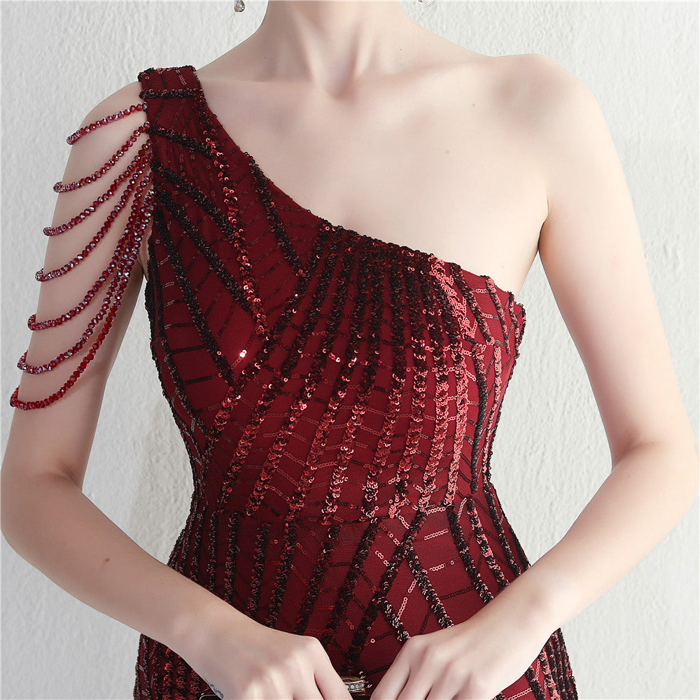 sequins plus Plus Size Formal Party Evening Dress 27