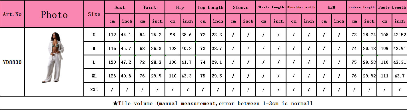 Women Casual Top and Wide-Leg Pants Two-Piece Set 6