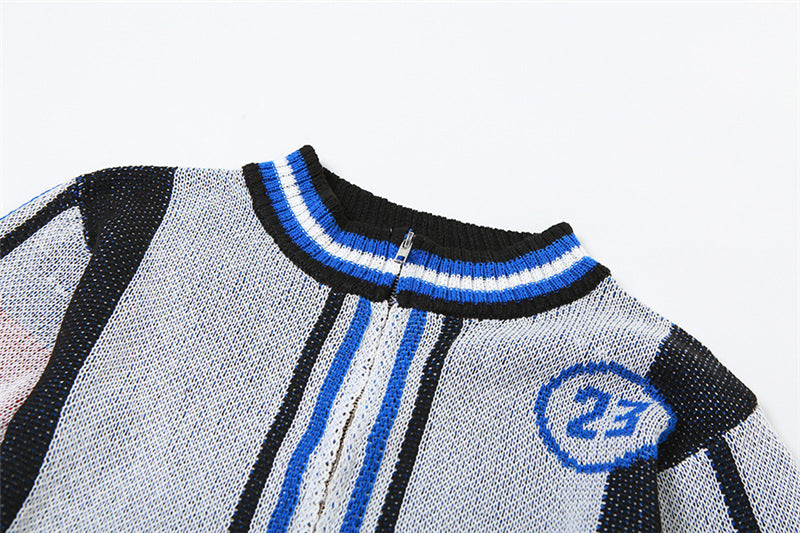 Women Letter Knitting Ribbed Top and Skirt two-piece set 51