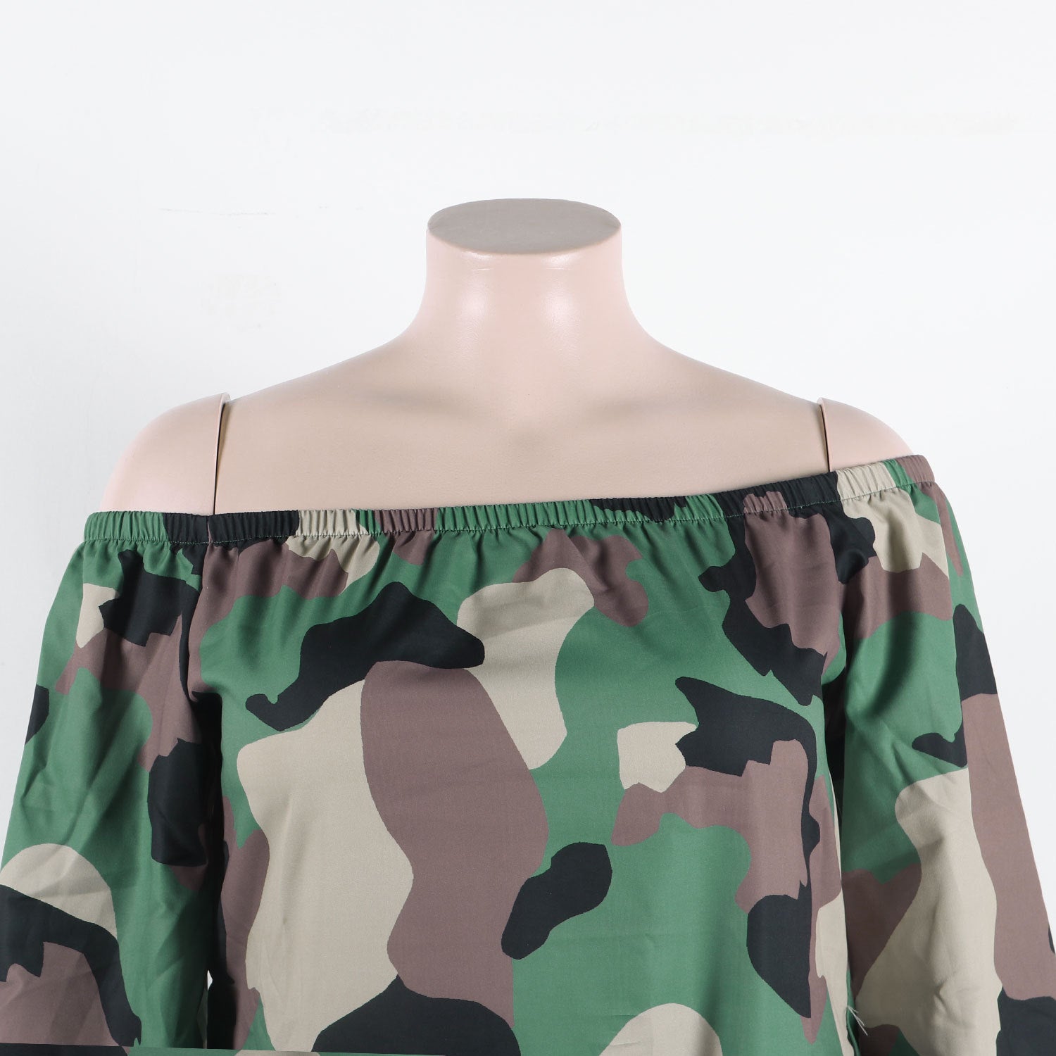 Sexy Casual Print Off Shoulder Plus Size Jumpsuit 26