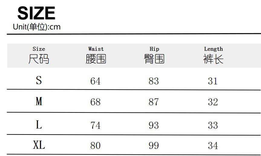 Women houndstooth stretchy knitting casual shorts 8