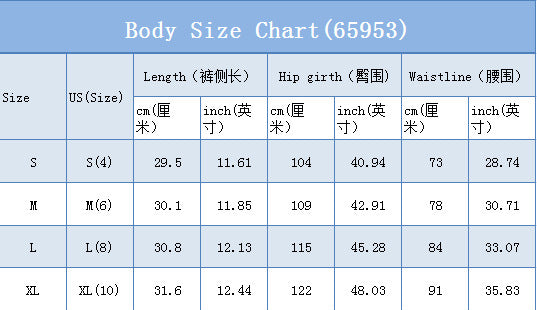 Fashionable Women's Trendy Irregular Denim Shorts 8