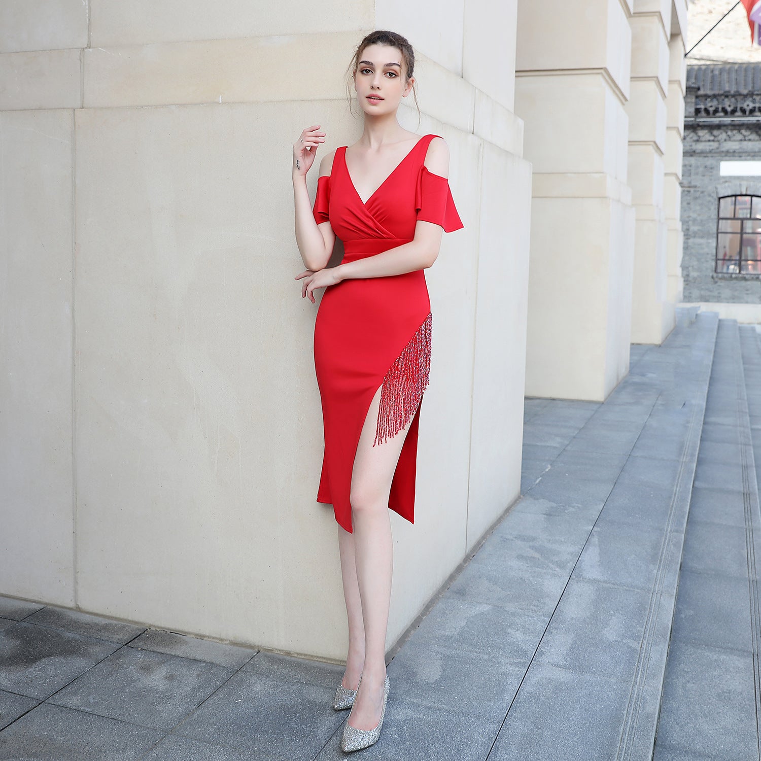 Women Strapless Formal Party Elegant Evening Dresses 10