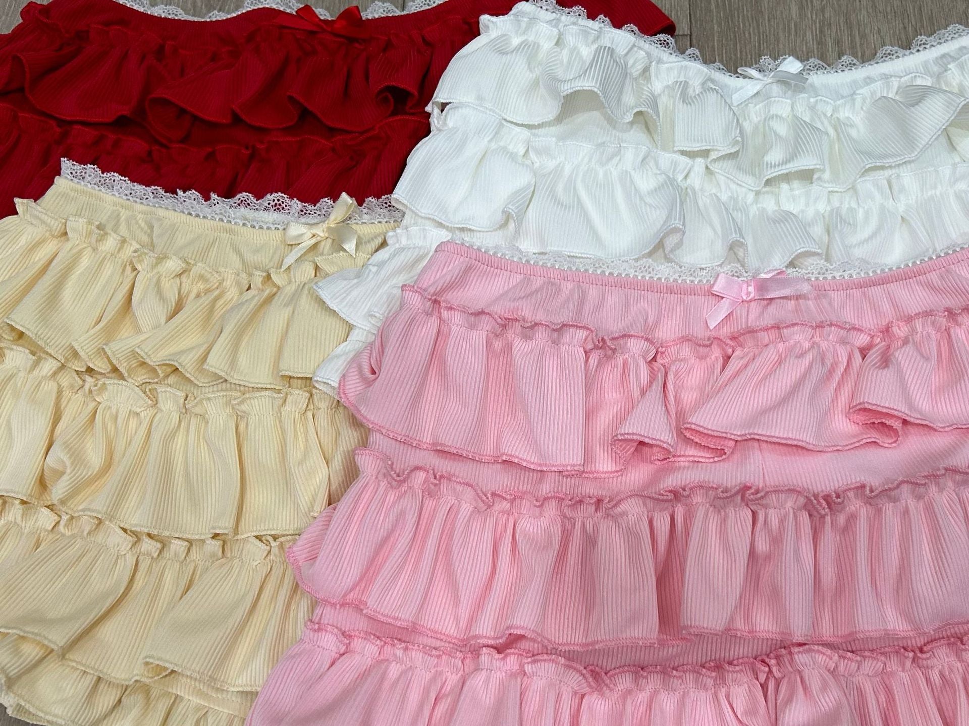 Multi-Layer Sexy Lace Shorts 17