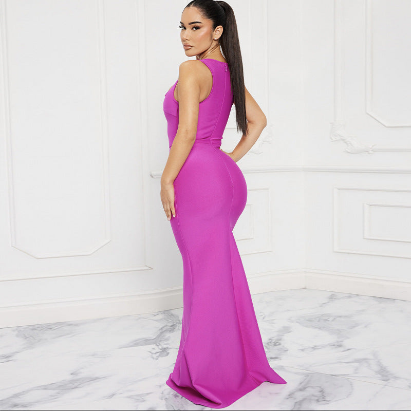 Women Sexy Irregular Bandage Dresses