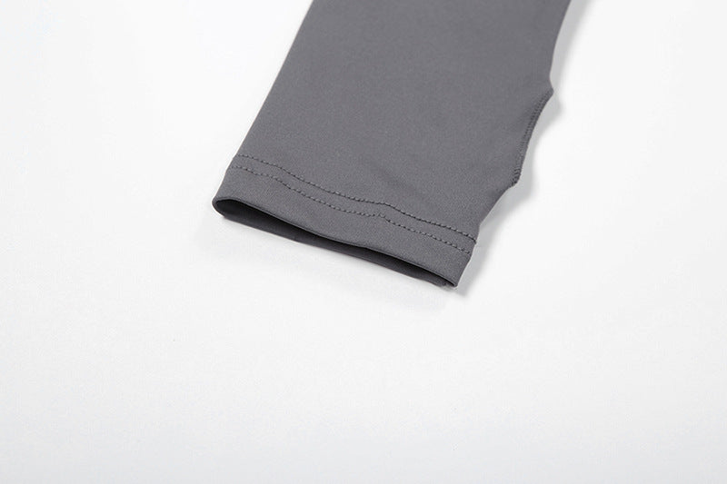 Women Fall/Winter Hooded Letter Print Zipper Top and Pants Two-Piece Set 21