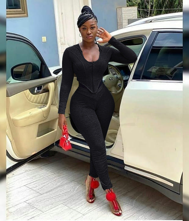 Women Summer Solid Patchwork Letter Top and Pant Two Piece Set 3