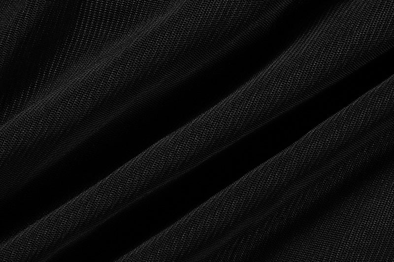 Summer Women's Chic Flounce Slim Waist Slim Fit Ruffled Dress 16