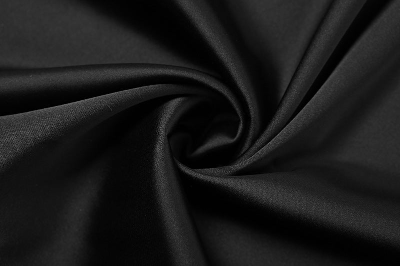 Autumn And Winter Women 's Fashion Strapless Sexy Low Back Slim Evening Dress For Women 16