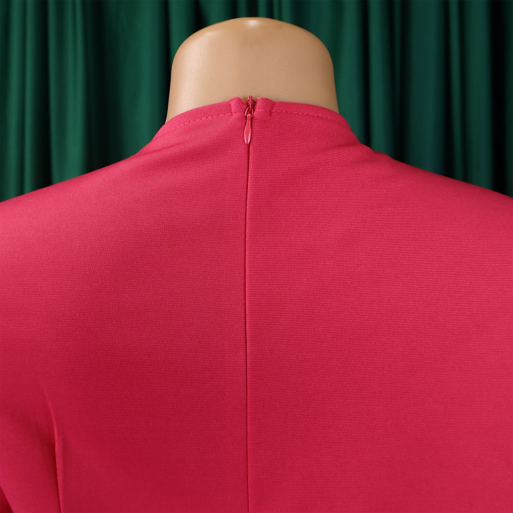 Women Solid Bodycon Professional African Dress 12