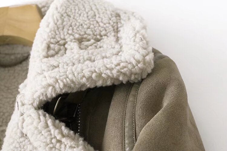 Winter Women Furry PU-Leather Jacket 18