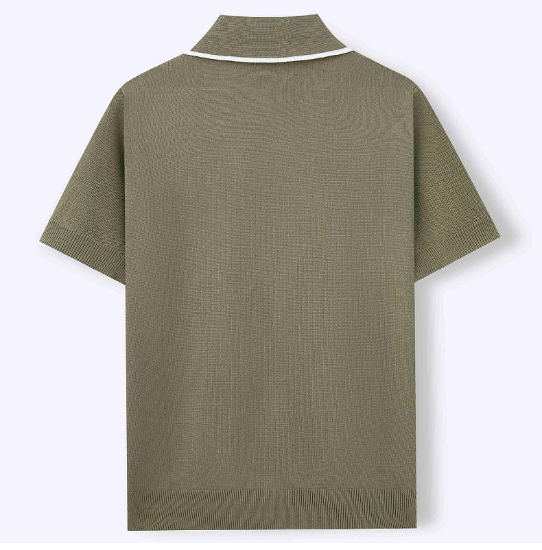 Men's Summer Short-sleeved Polo T-shirt 8