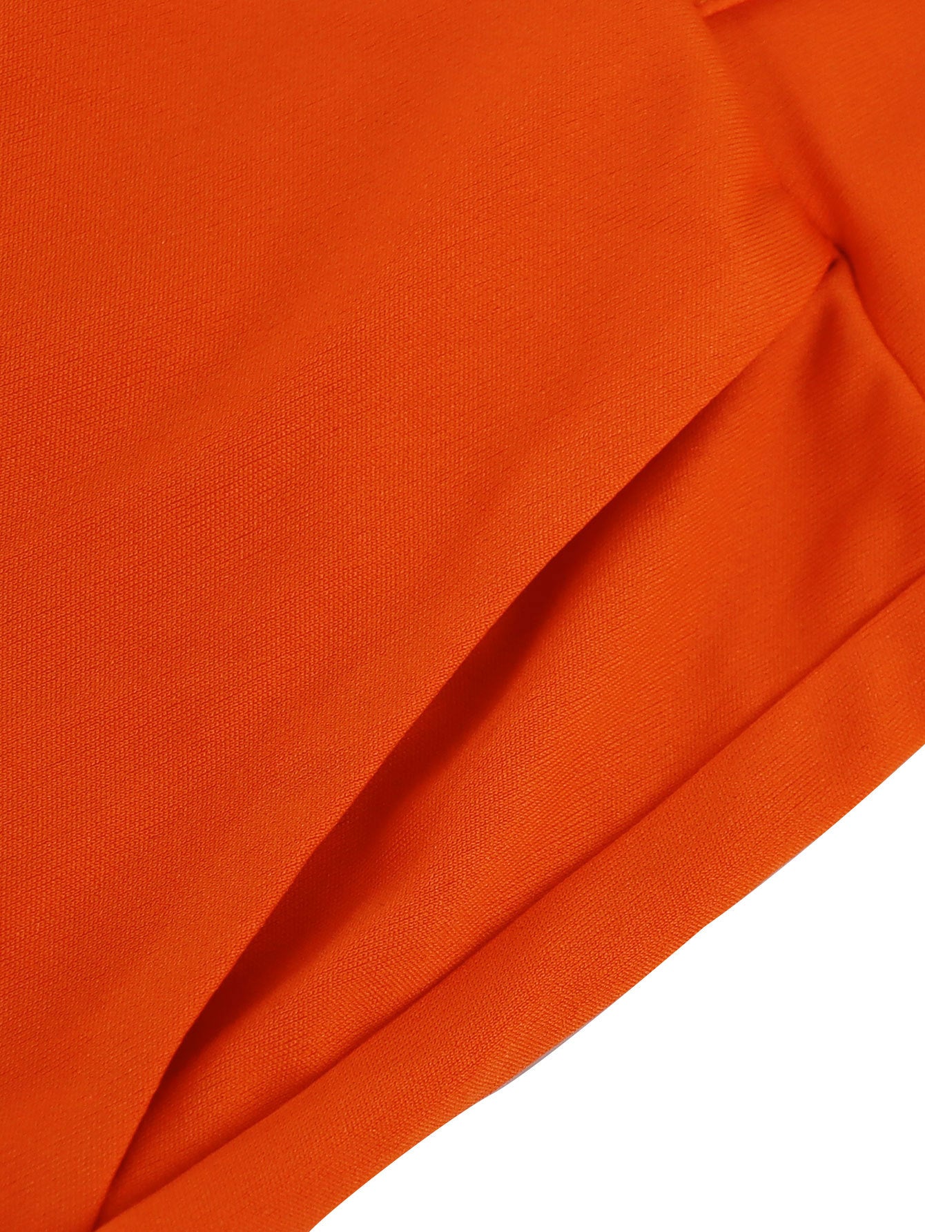 Ruffle Sleeve Tie Knot Shirt High Waist Pants Casual Two Piece Set 12