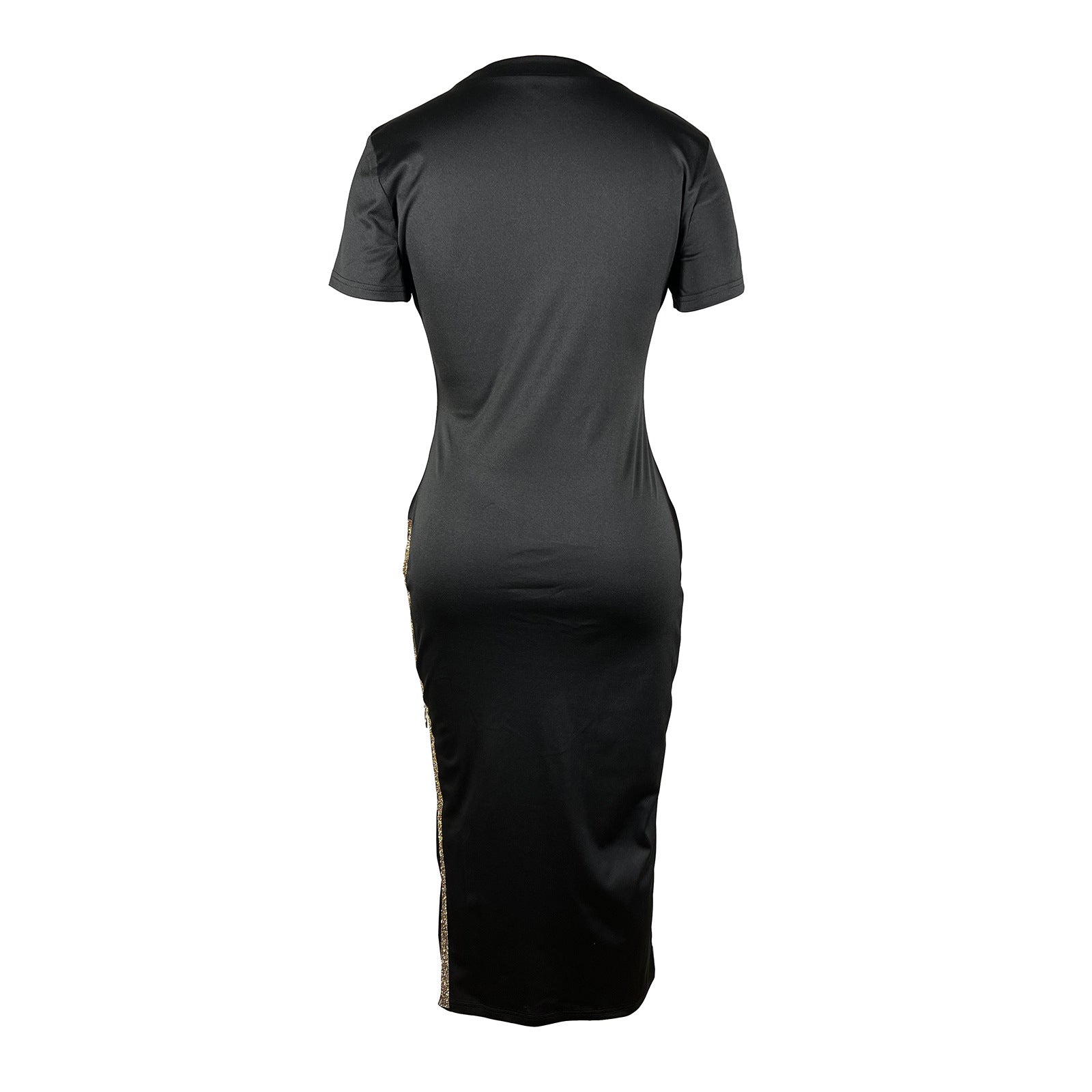 Women Side Zip Beaded Dress 15