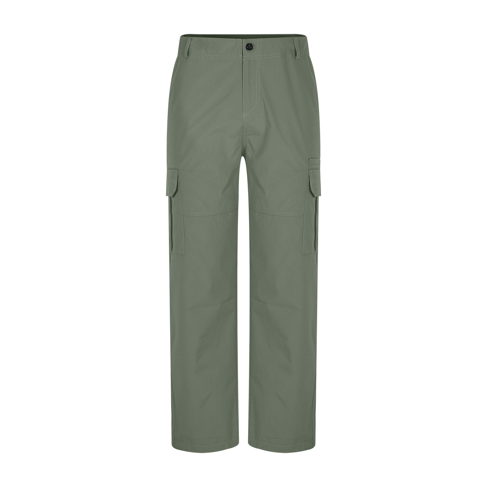 Plus Size Men's Multi-Pocket Loose Cargo Pants 11