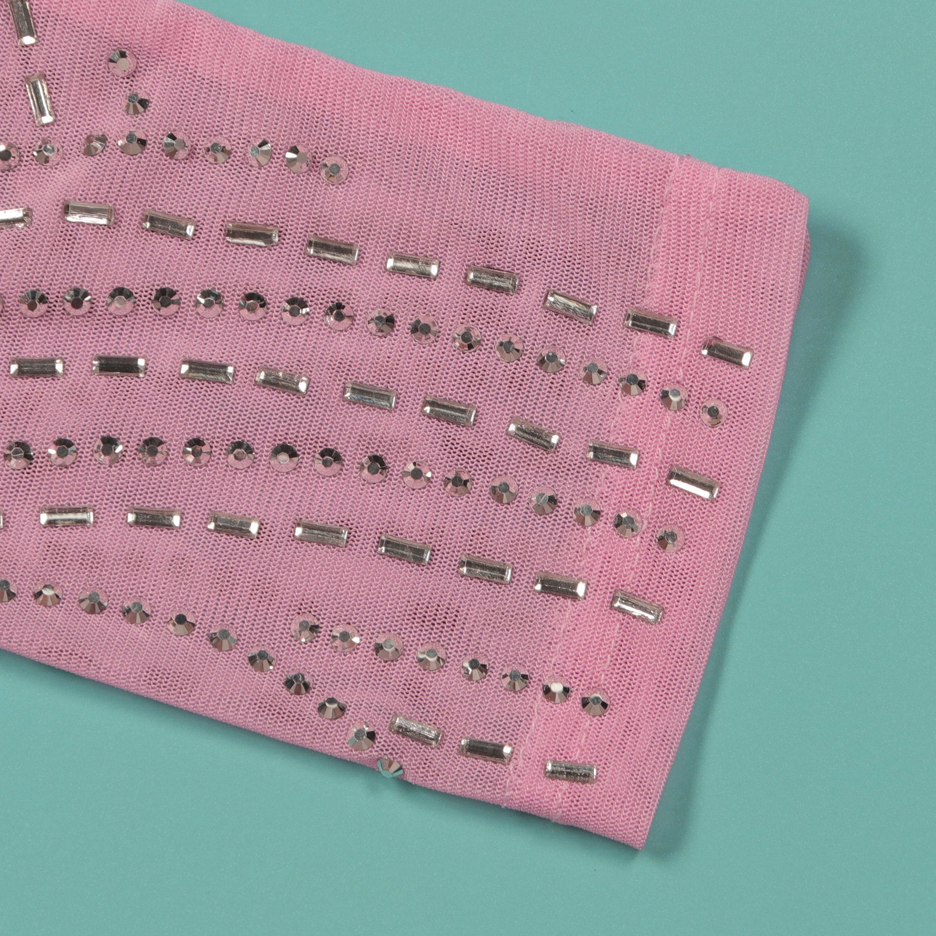 Women Sexy Long Sleeve Beaded Backless Hollow Solid Dress 30