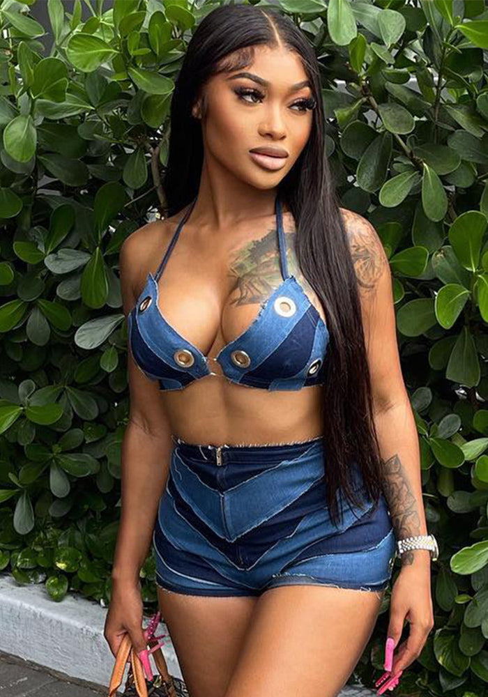 Women's Summer Fashion Casual Two-Piece Set 4