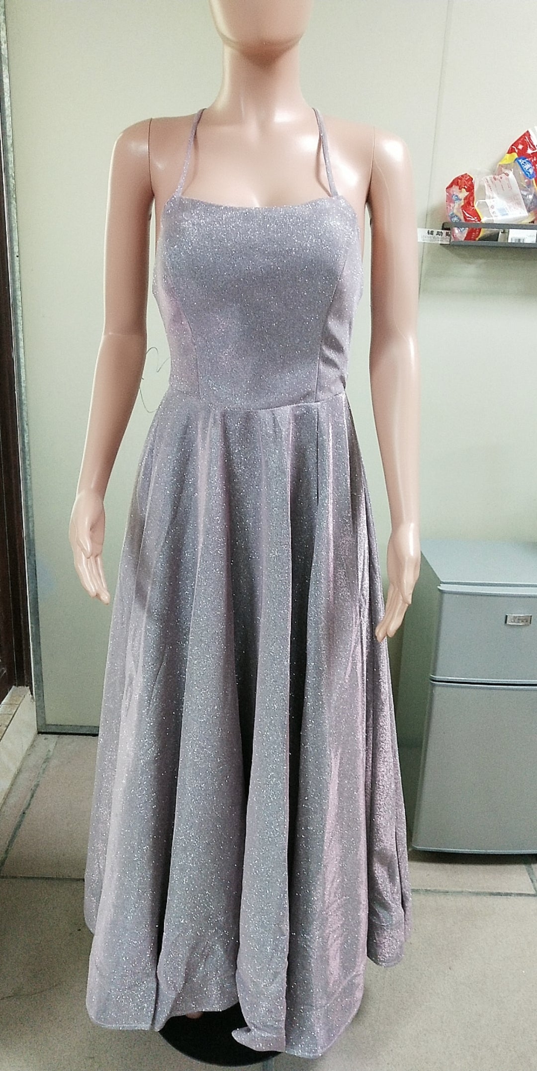 Spring Long Strap Glitter Formal Party Dress -（Processing time need 3-6 days） 20