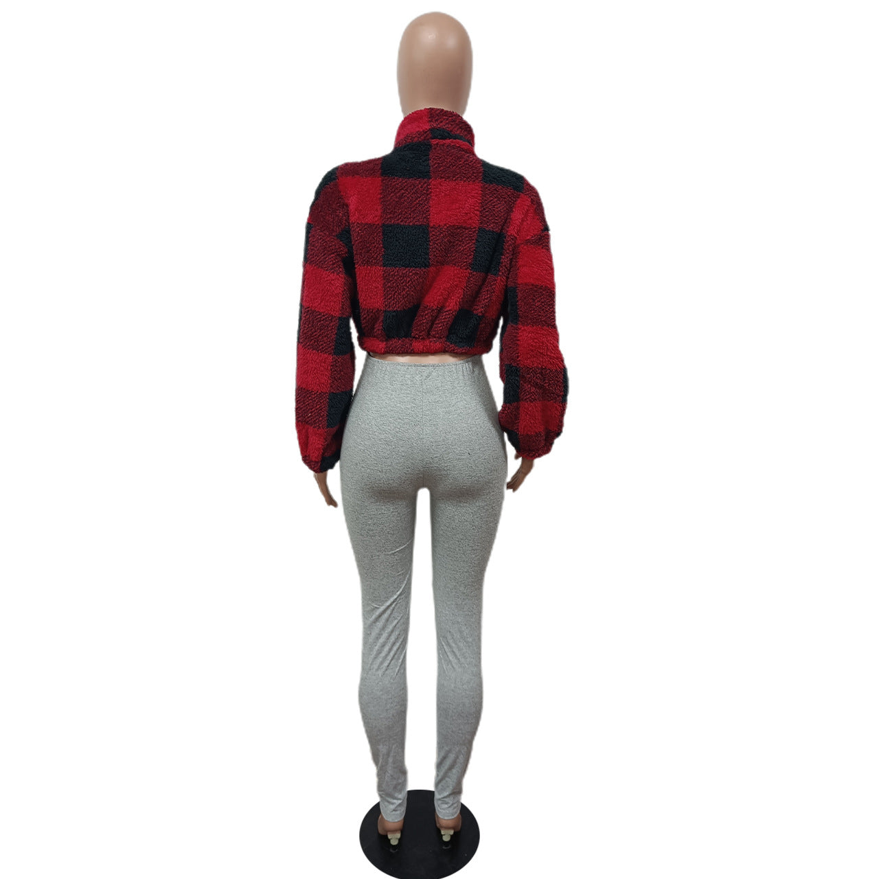 Autumn And Winter Fashion Casual Plaid Jacket 18