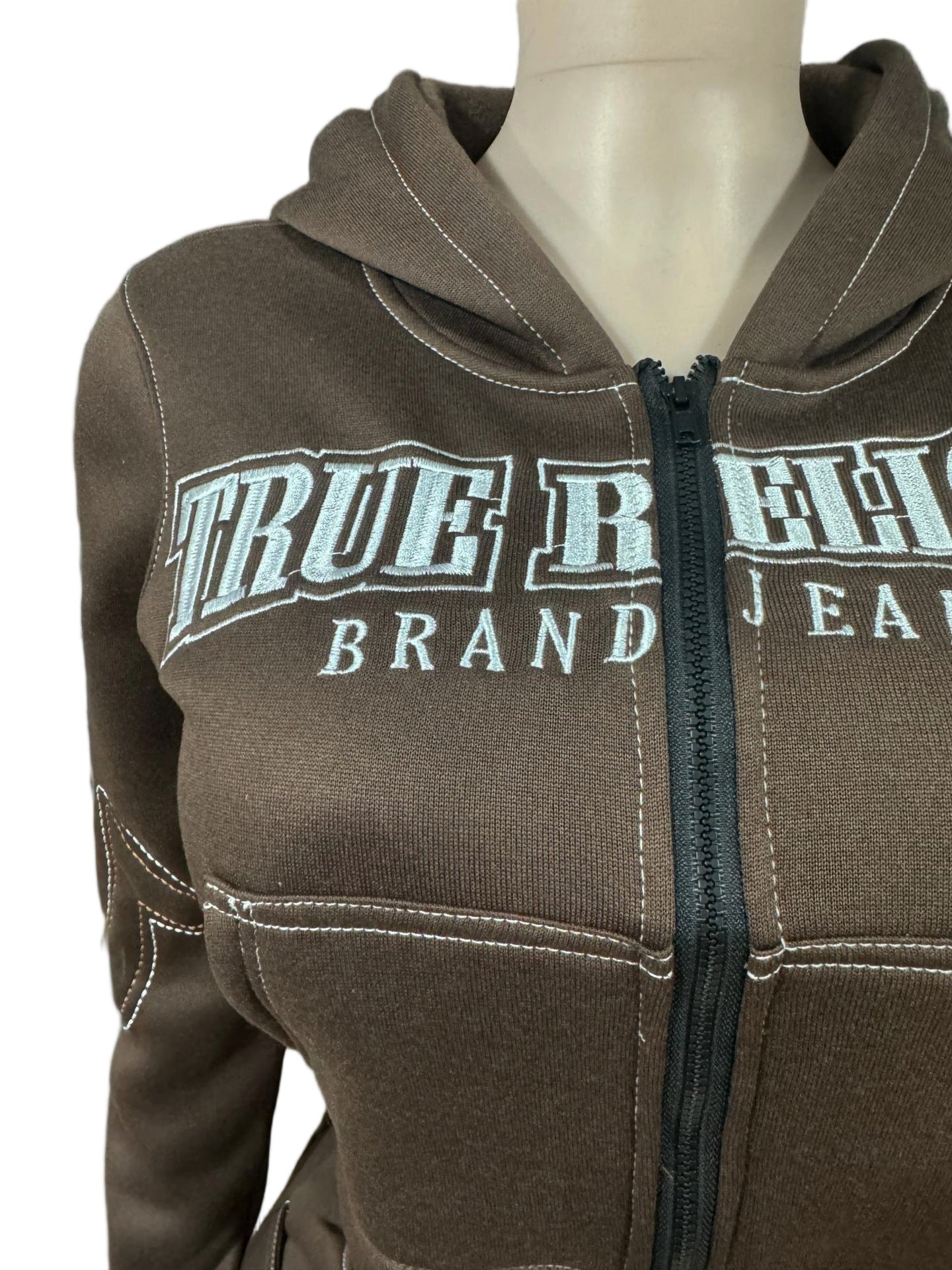 Women casual embroidered sports hoodies two-piece top and pant 6