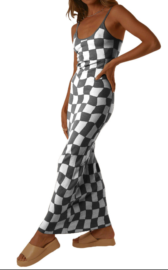 Winter Fashion Sexy Style Printed Slim Slim Fit Long Dress 16