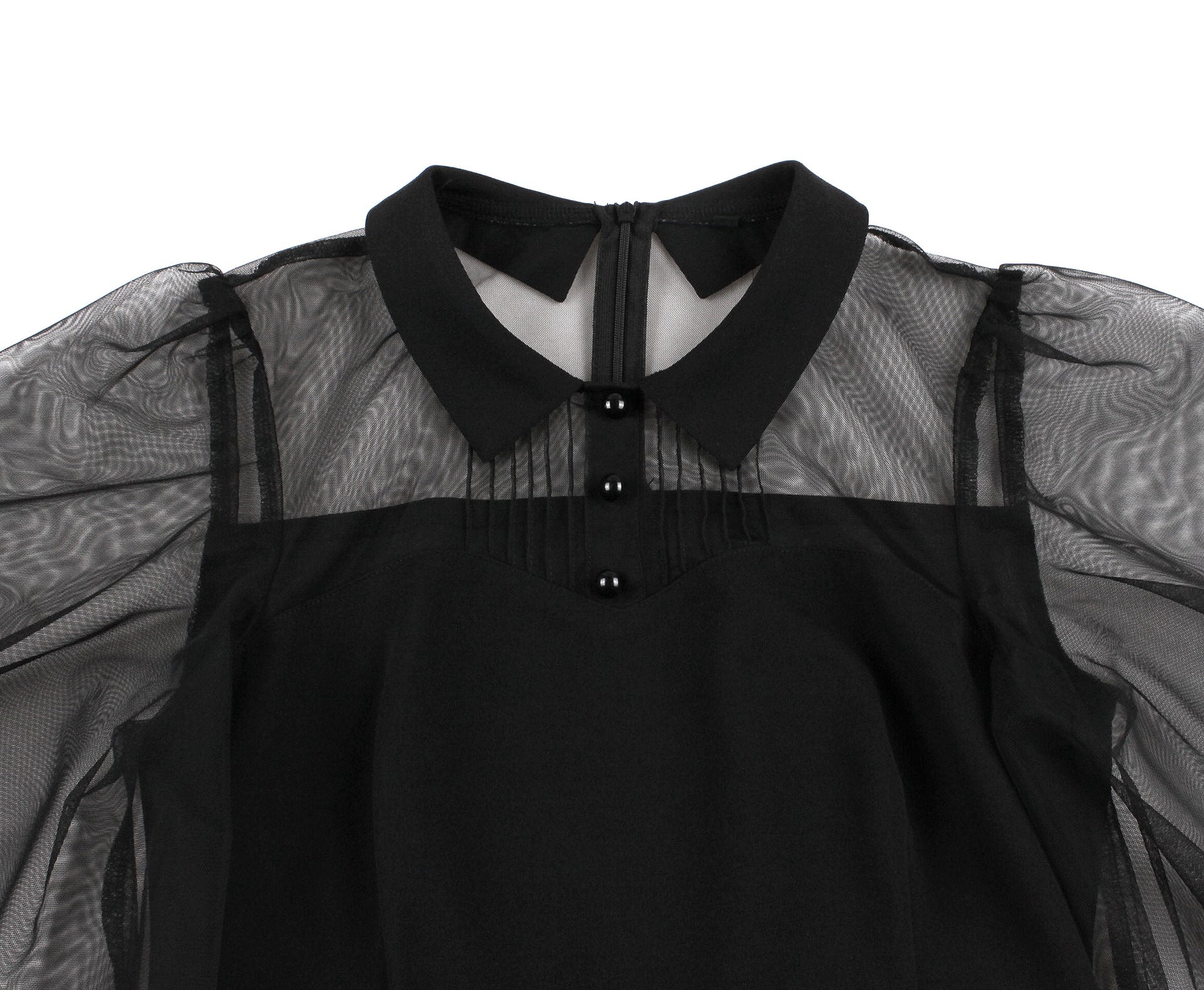 Women's Slim Waist Turndown Collar Short Sleeve High Waist Chic A-ine Dress 5