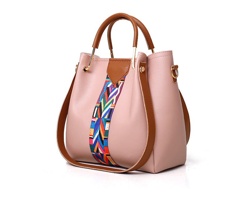 Women's Bag Fashion Four-Piece Set Mother's Bag Hand-Held Shoulder Messenger Bag Bucket Bag 13