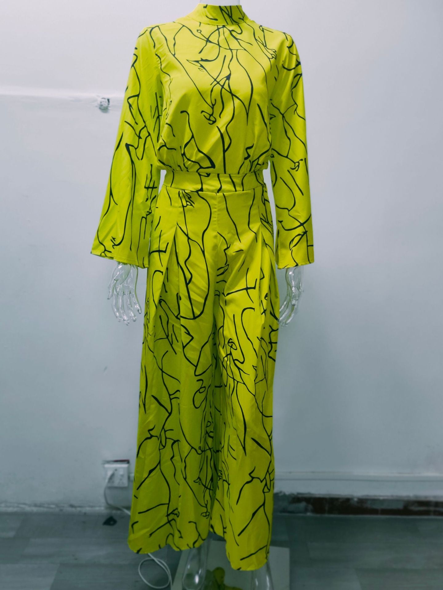 Women Summer Elegant Lace-Up Print Sleeveless Jumpsuit 12