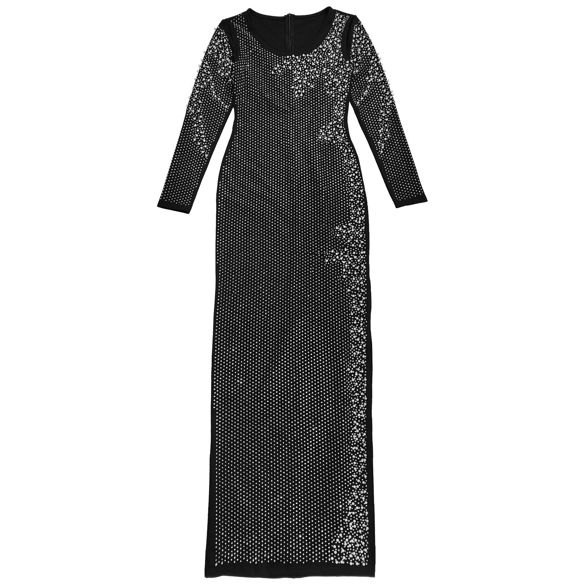 Women Beaded bubble beads elegant dress 13