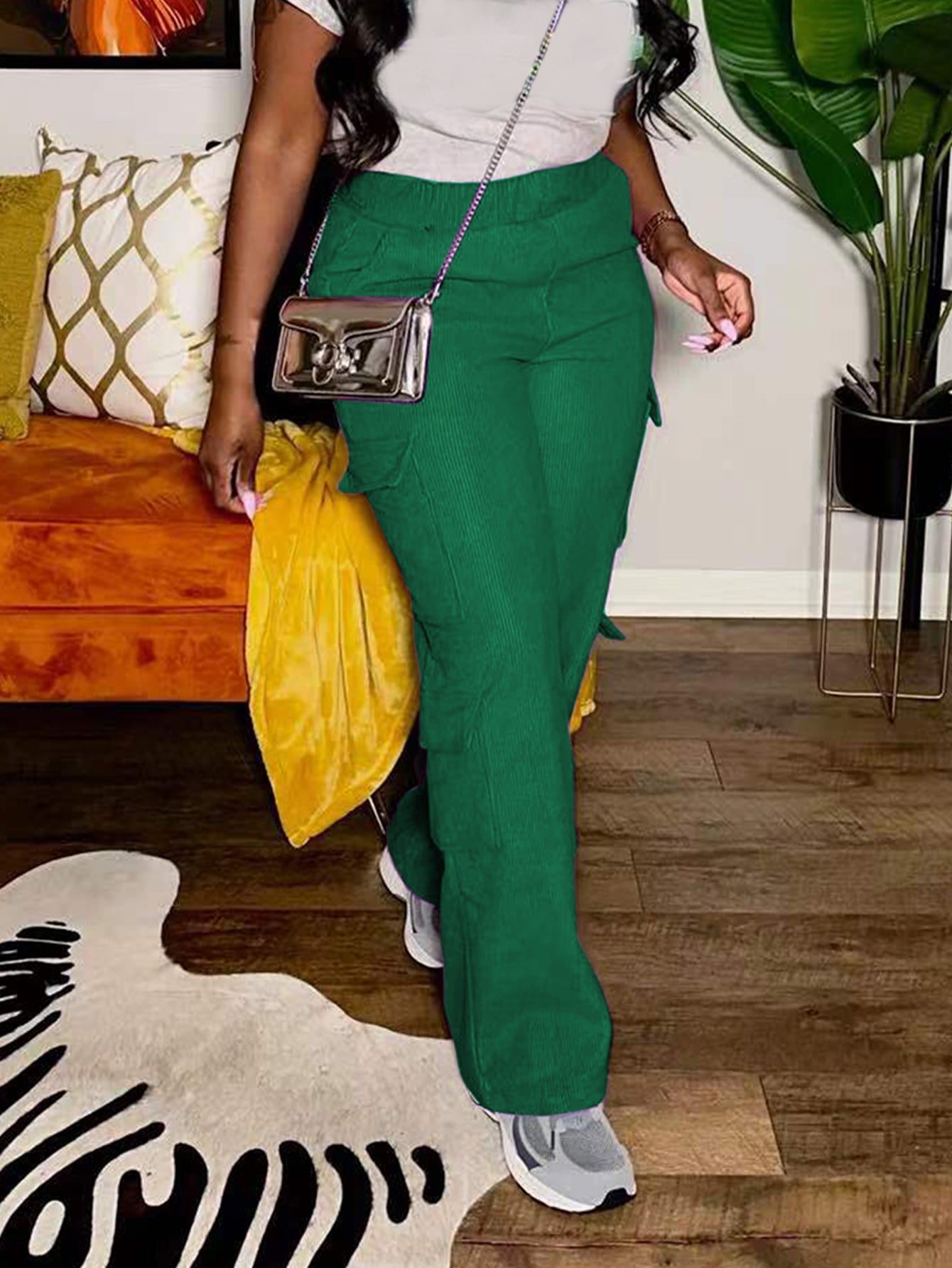 Women's Sports Casual Multi-Pocket Cargo Pants