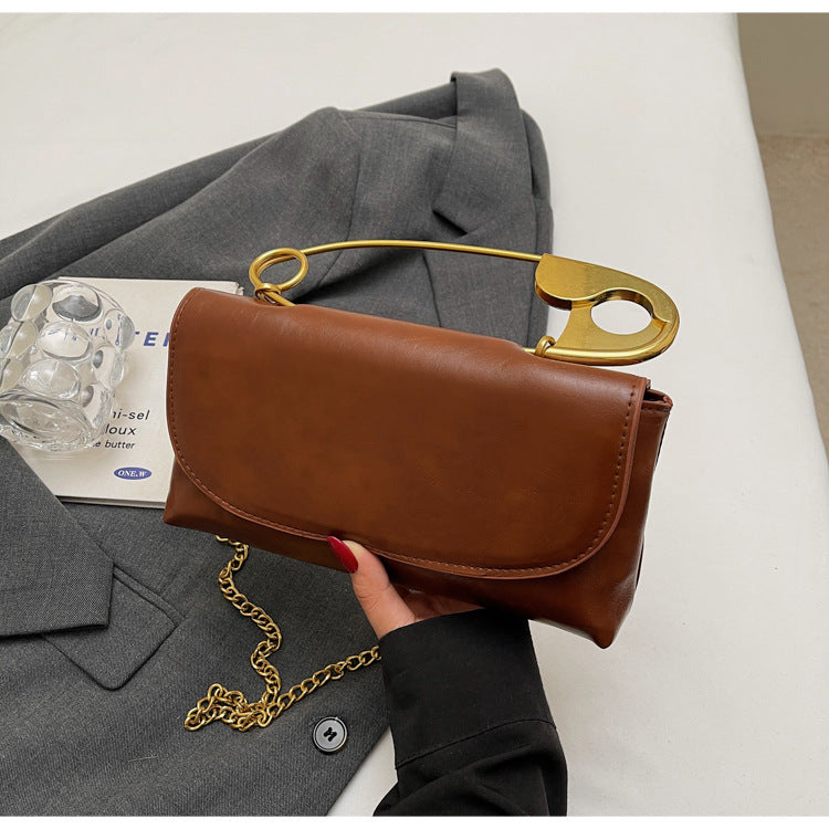 Women's Trendy Chain Crossbody Shoulder Bag