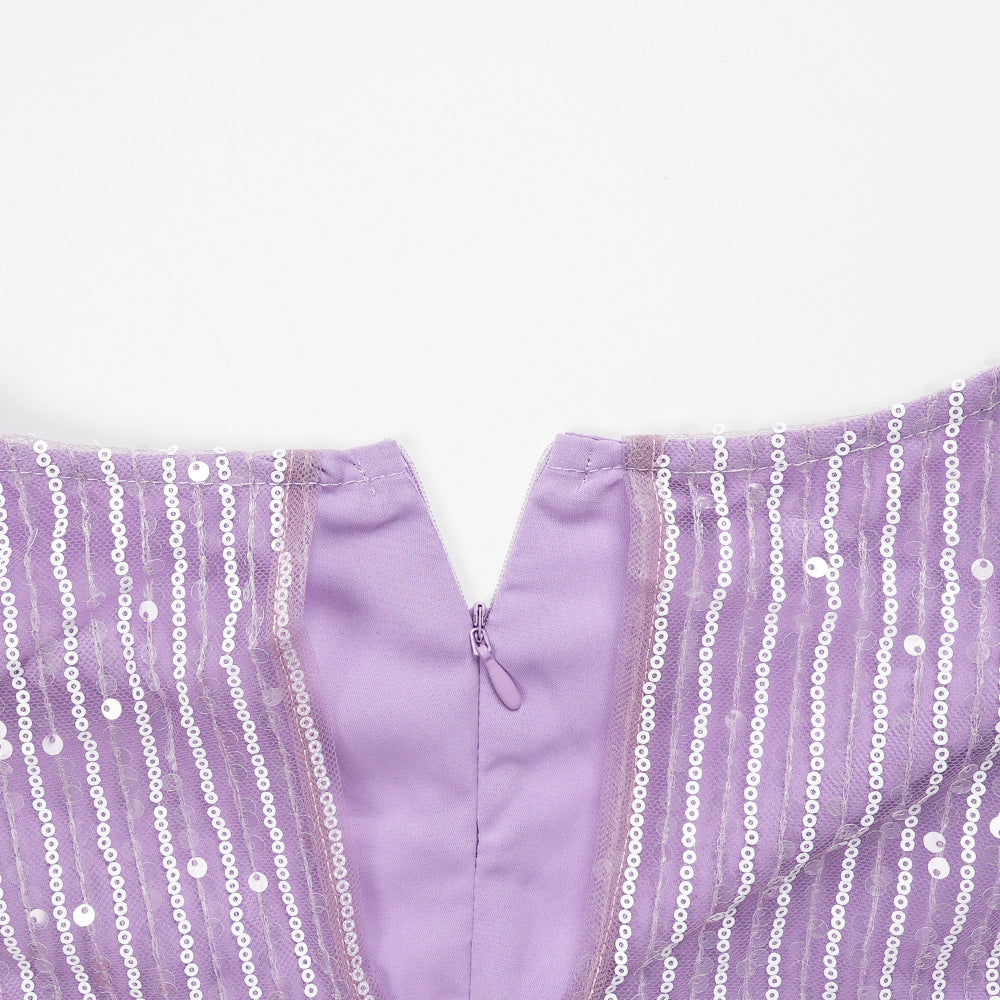 Muslim Dubai Women's African Sleeve Loose Casual Beaded Robe Dress 16