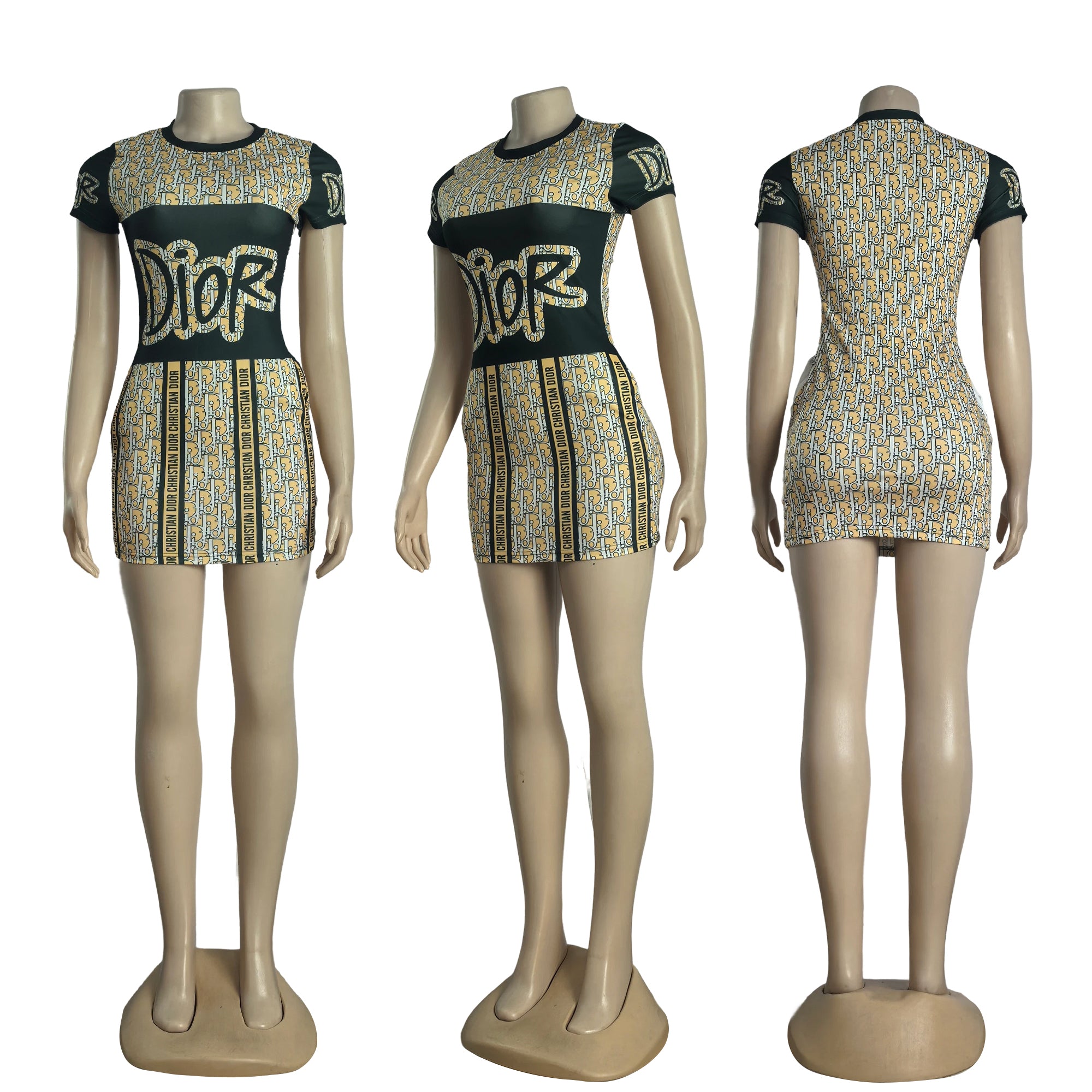 Women's Casual Chic Printed Bodycon Dress 42