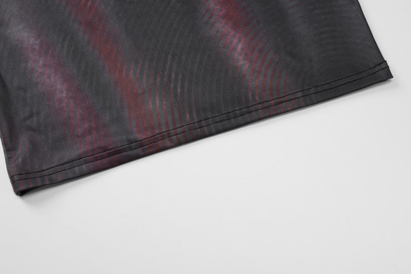 Women Printed Round Neck Sleeveless Dress 12