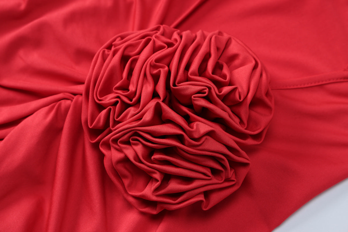 Women's Summer Fashion Sexy Low Back Pleated Long Dress 11