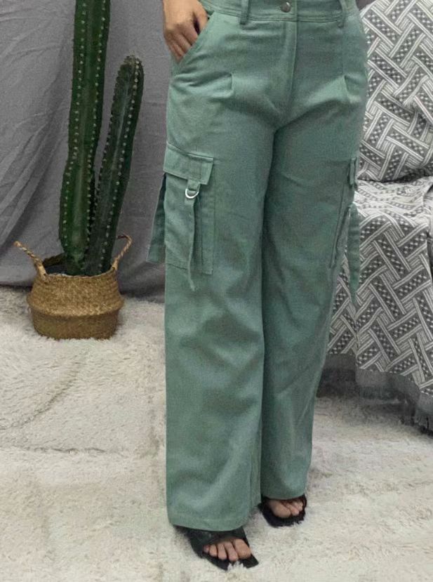 Women American Cargo Casual Straight Pants