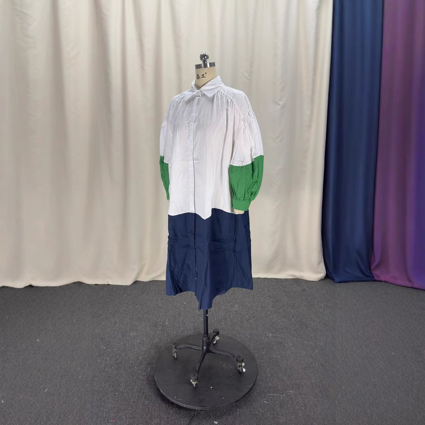 Women African Contrast Dress 7