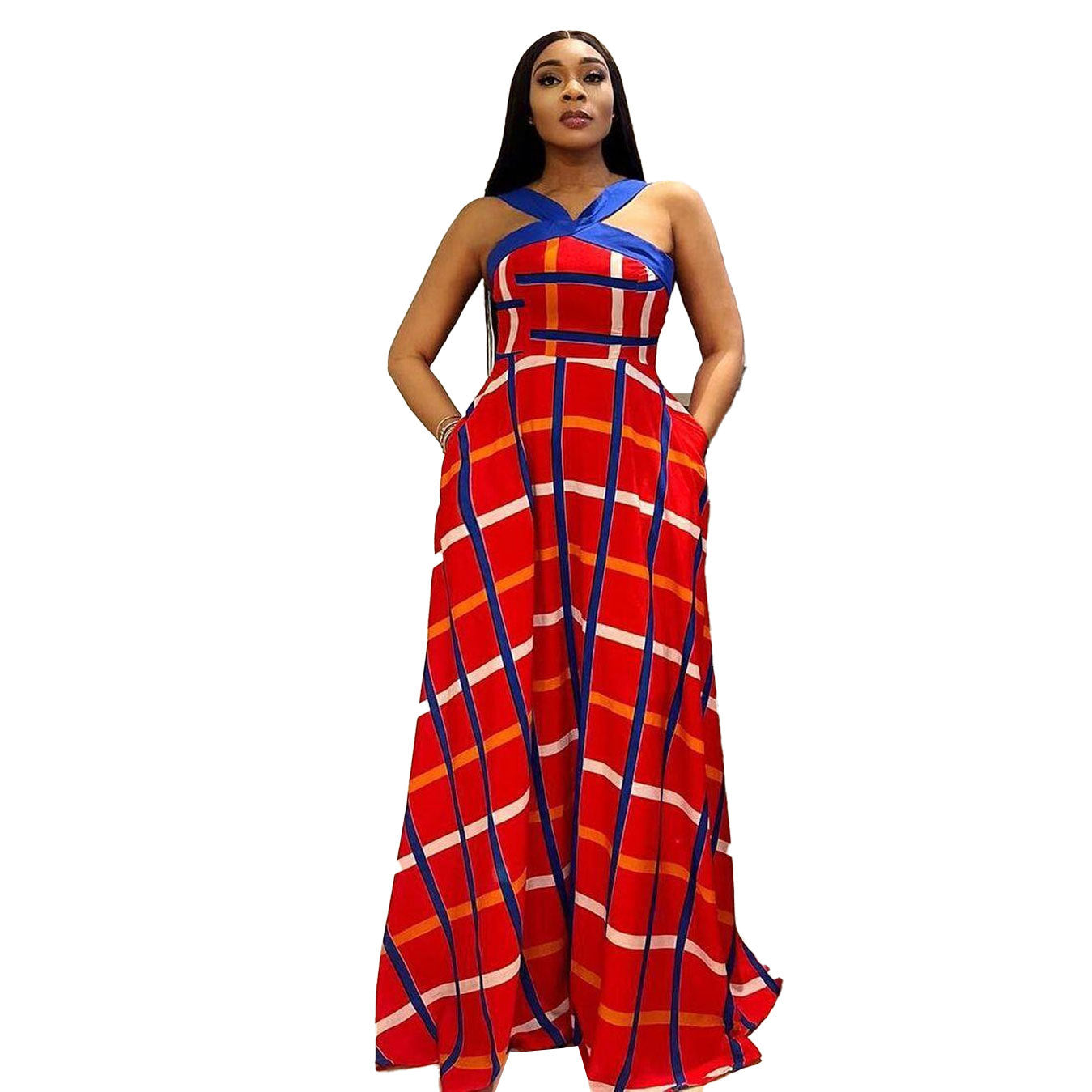 WomenSexy Printed Maxi Dress 6